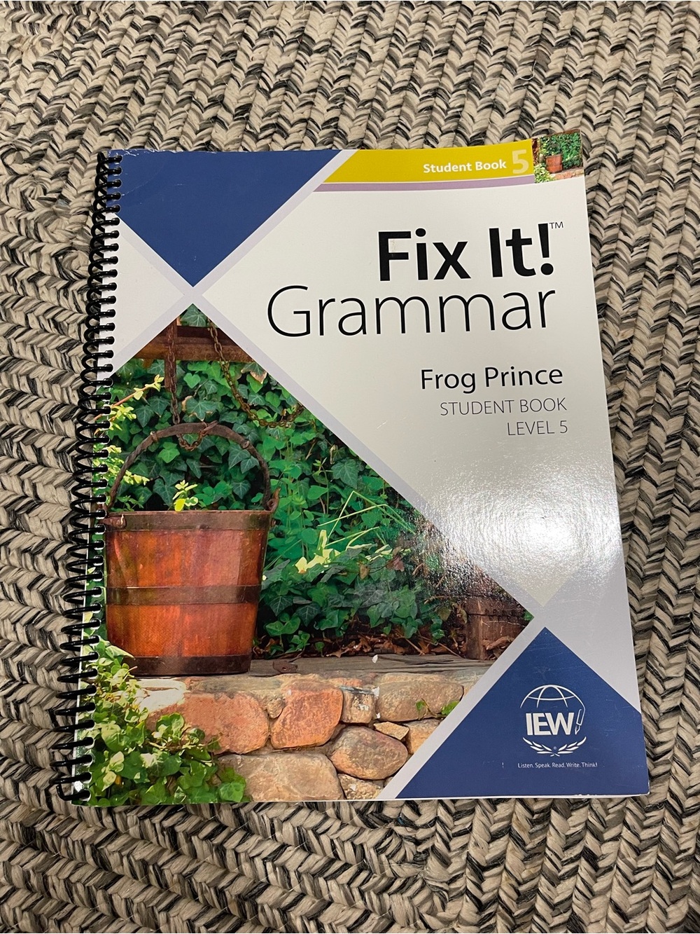 IEW Fix It! Grammar Student Book Level 5 - like new unused